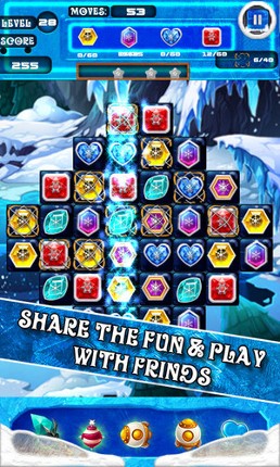Frozen Ice : Jewels Kingdom screenshot