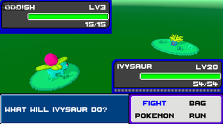 Pokémon 3D screenshot
