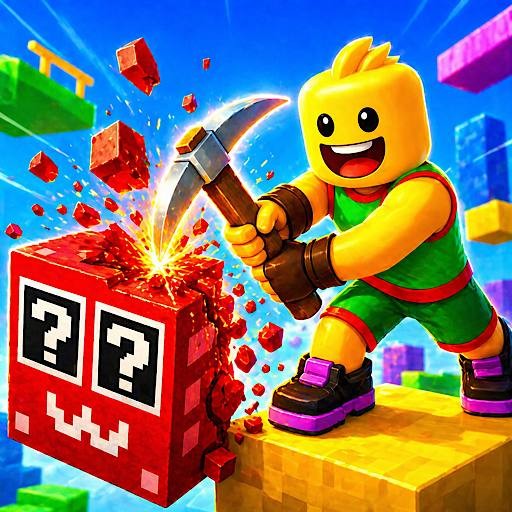 Games like Stranger Obby Run: Lucky Block