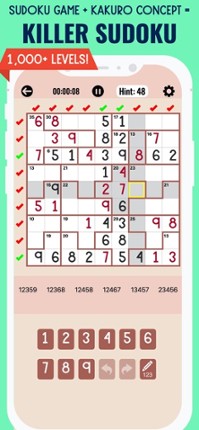 Killer Sudoku Puzzle Games Image