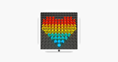 Lite-Brite Numbers Retro Art Image