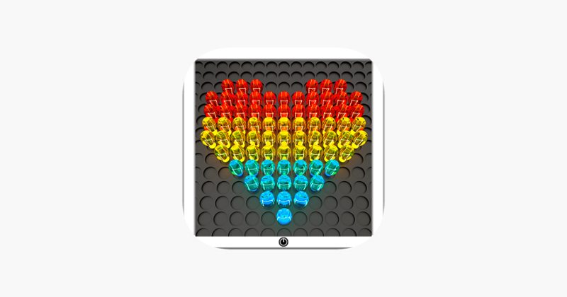 Lite-Brite Numbers Retro Art Game Cover