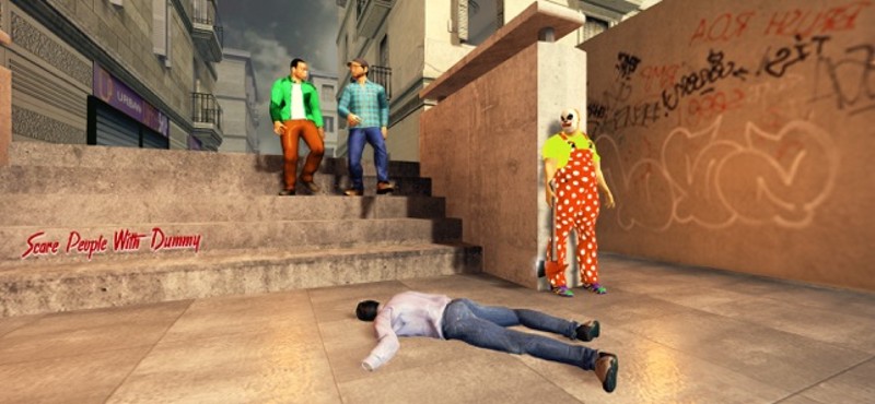 Scary Clown Pranks 3D screenshot