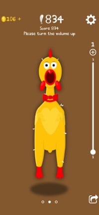 Screaming chicken weird sound Image