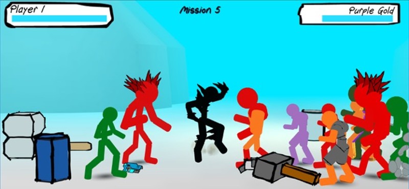 Stickman Street Fighting screenshot