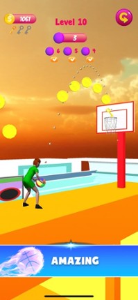 Throw Ball Pass 3D screenshot