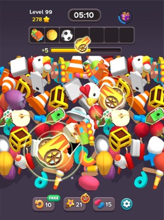 Tile King 3D - Triple Match screenshot