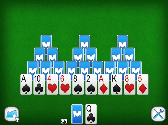 TriPeaks Solitaire Classic screenshot