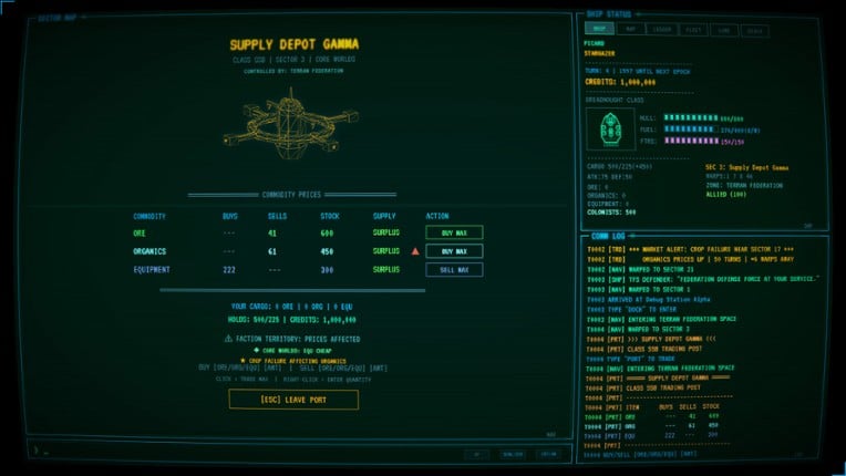 Warp to Sector One screenshot