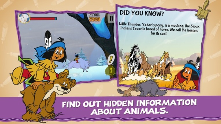 Yakari Wild Ride - Looking for Rainbow - Discovery screenshot