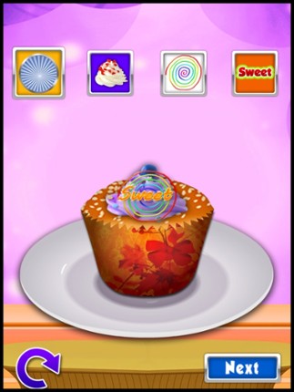 Cake Pop Ice Cream Maker - cupcake dessert mania food making cooking games for kids screenshot