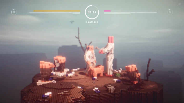 CHU!! KARATE URANAI VOXEL screenshot