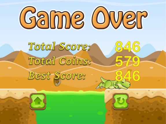 Desert Land Dragon Runner Dash screenshot