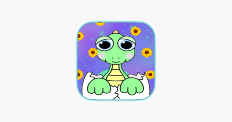 Dinosaur Coloring Book - Dino Finger Paint Image