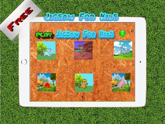Dinosaur Jigsaw Puzzle Kids - Puzzles Games Education Learning Free For Toddler and Preschool Image