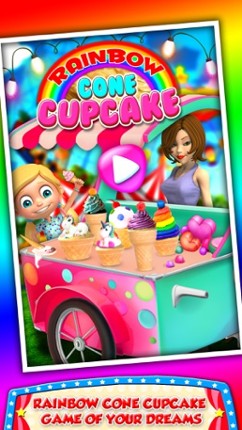 DIY Ice Cream On Cupcake! Cool Desserts Chef Game screenshot