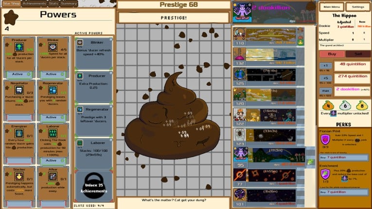 Dookie Clicker screenshot