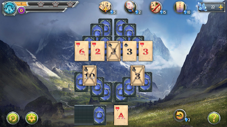 Tri Peaks Solitaire screenshot