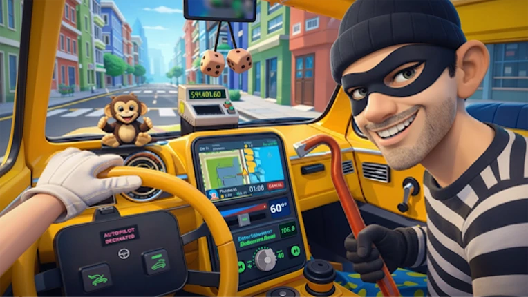 I Am City Taxi Driver Image