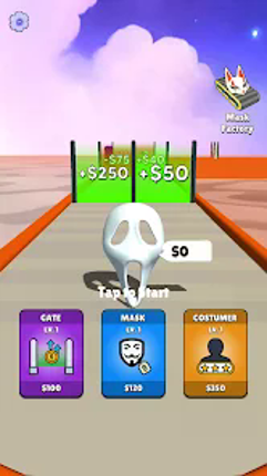 Mask Evolution: 3D Run Game Image