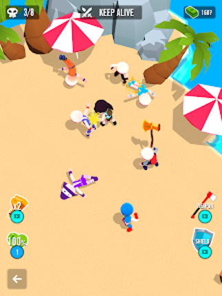 Stick Fighter - Battle Royale screenshot