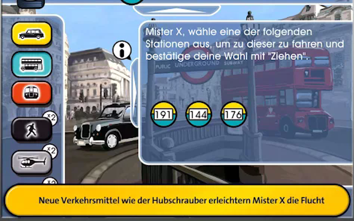 Scotland Yard Master screenshot