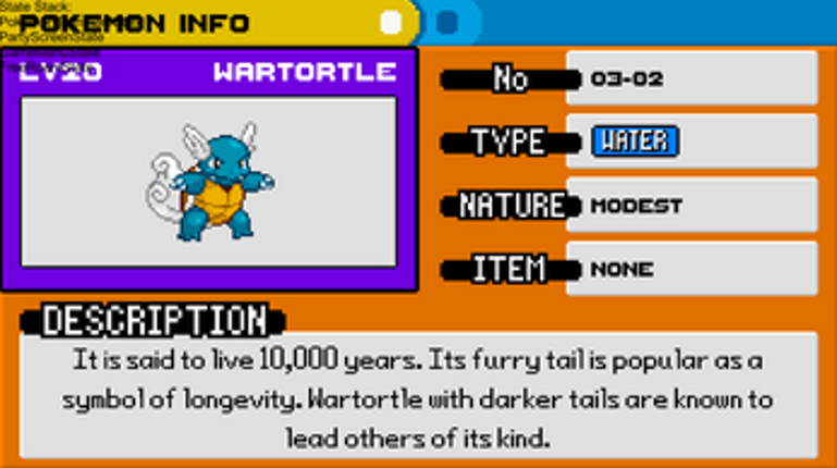 Pokémon 3D screenshot