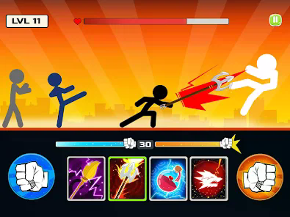 Stickman Fighter: Mega Brawl screenshot
