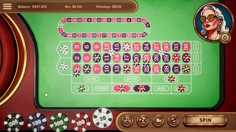 Hot Stakes Casino: American Roulette screenshot