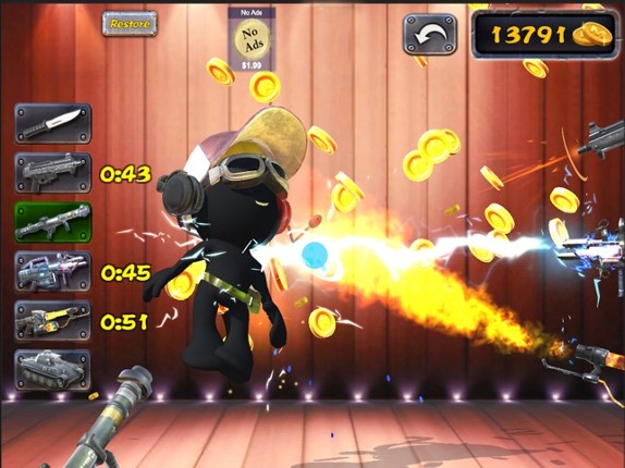 Kill the Stickman:Shooter Game Image