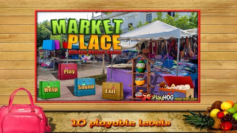 Market Place Hidden Objects Game screenshot