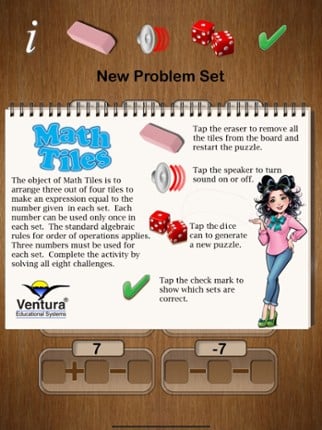 Math Tiles Deluxe screenshot