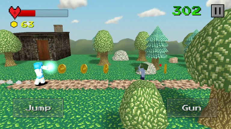 Pixel Run and Gun screenshot