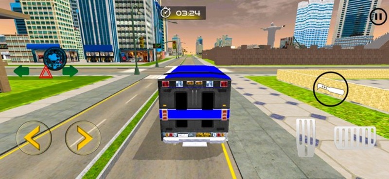 Prisoner Police Bus Transport screenshot
