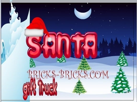 Santa Gift Delivery Truck Game Cover