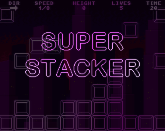 Super Stacker Game Cover