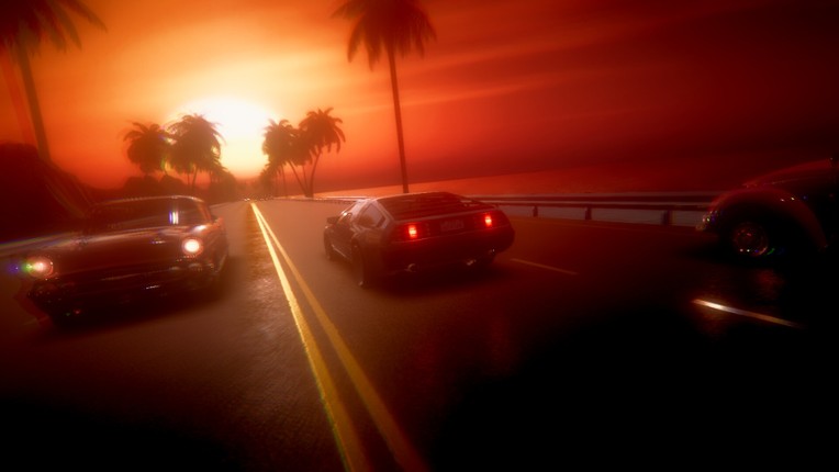 Synthwave Driver screenshot