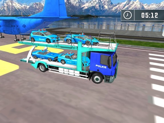 US Police Car Transporter screenshot