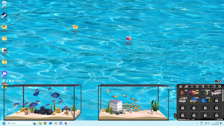 Window Aquarista screenshot