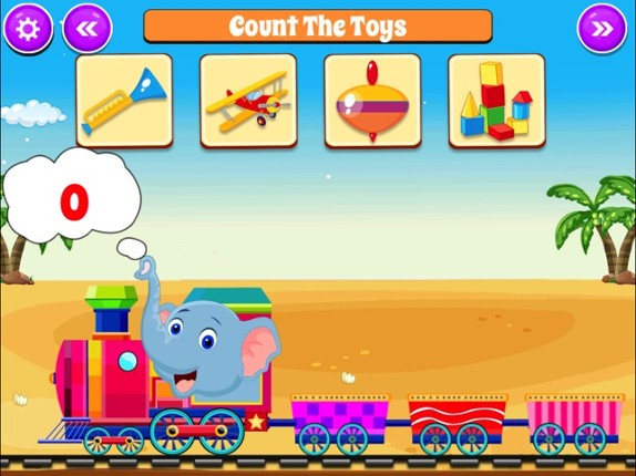 ABC 123 Learning Train For Kids screenshot