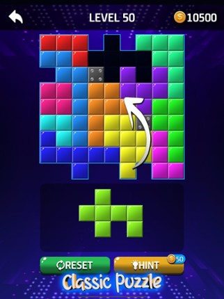 Blocks World - Matching Puzzle screenshot