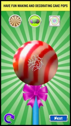 Cake Pop Ice Cream Maker - cupcake dessert mania food making cooking games for kids screenshot