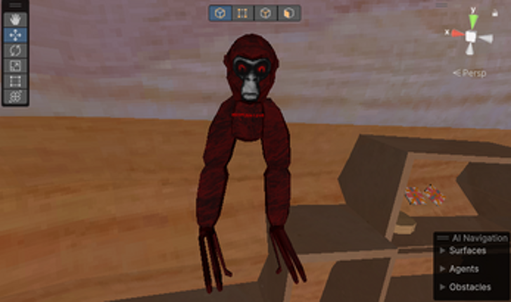 Clouds Gorilla Horror(REVIVED GAME) screenshot