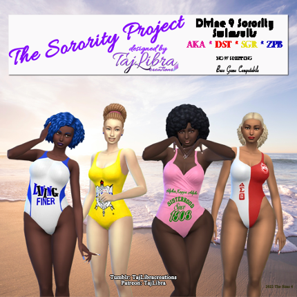 D9 Sorority Swimsuits by TajLibra Creations Game Cover