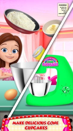 DIY Ice Cream On Cupcake! Cool Desserts Chef Game screenshot