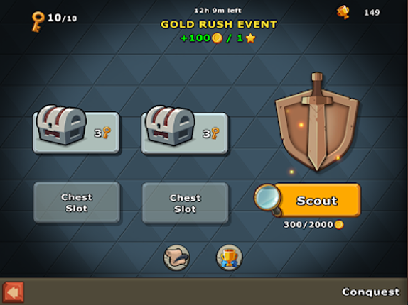 Knights and Glory - Battle screenshot