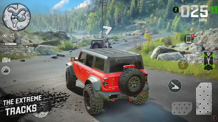 4x4 Jeep Driving Sim Game 3D Image