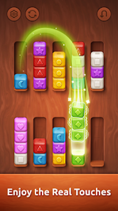 Colorwood Sort Puzzle Game screenshot