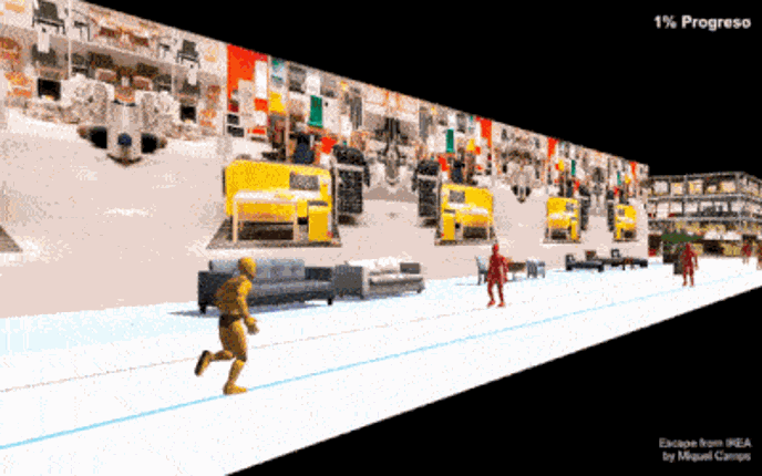 Escape from IKEA Simulator screenshot