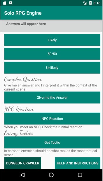 Games like Solo Engine with Dungeon Crawler Android App
